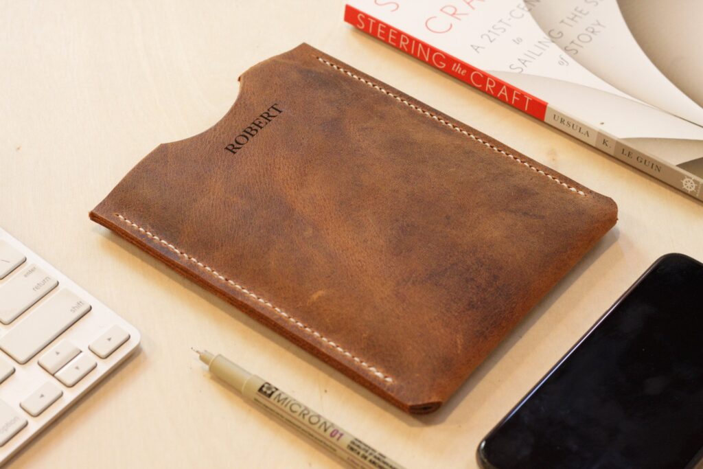 Water Buffalo Leather Sleeve for Kindle Paperwhite
