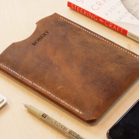 Water Buffalo Leather Sleeve for Kindle Paperwhite